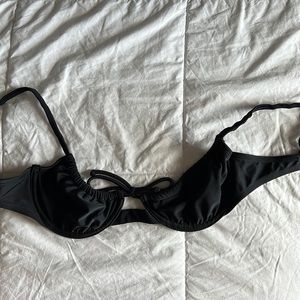 Xhilaration black bikini top